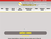 Tablet Screenshot of ferreteriaservillavesla30.com